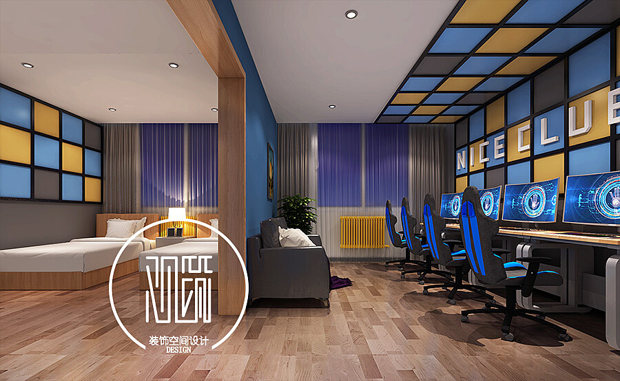 大连奈斯电竞酒店案例 专业电竞酒店设计一站式服务团队打造沉浸体验